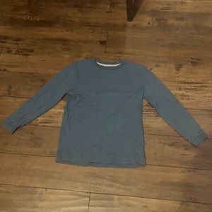 Deep blue long sleeve shirt